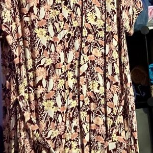 Ava & Viv Multicolor Floral Dress